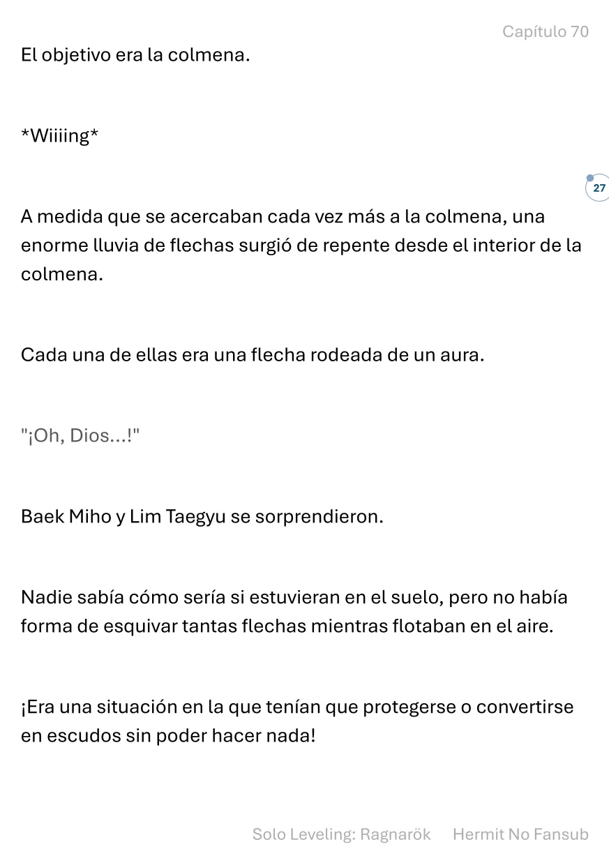 Página 28 del Manga