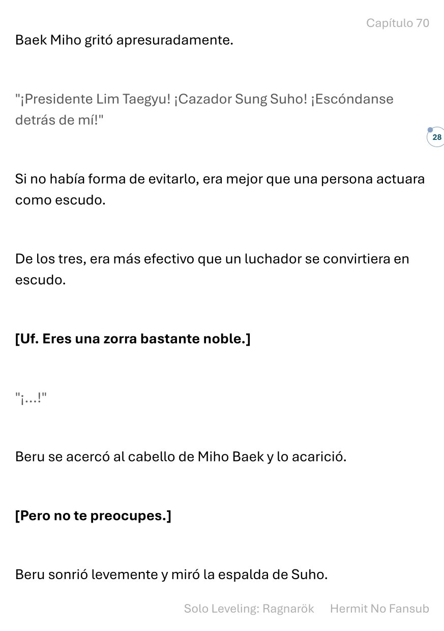 Página 29 del Manga