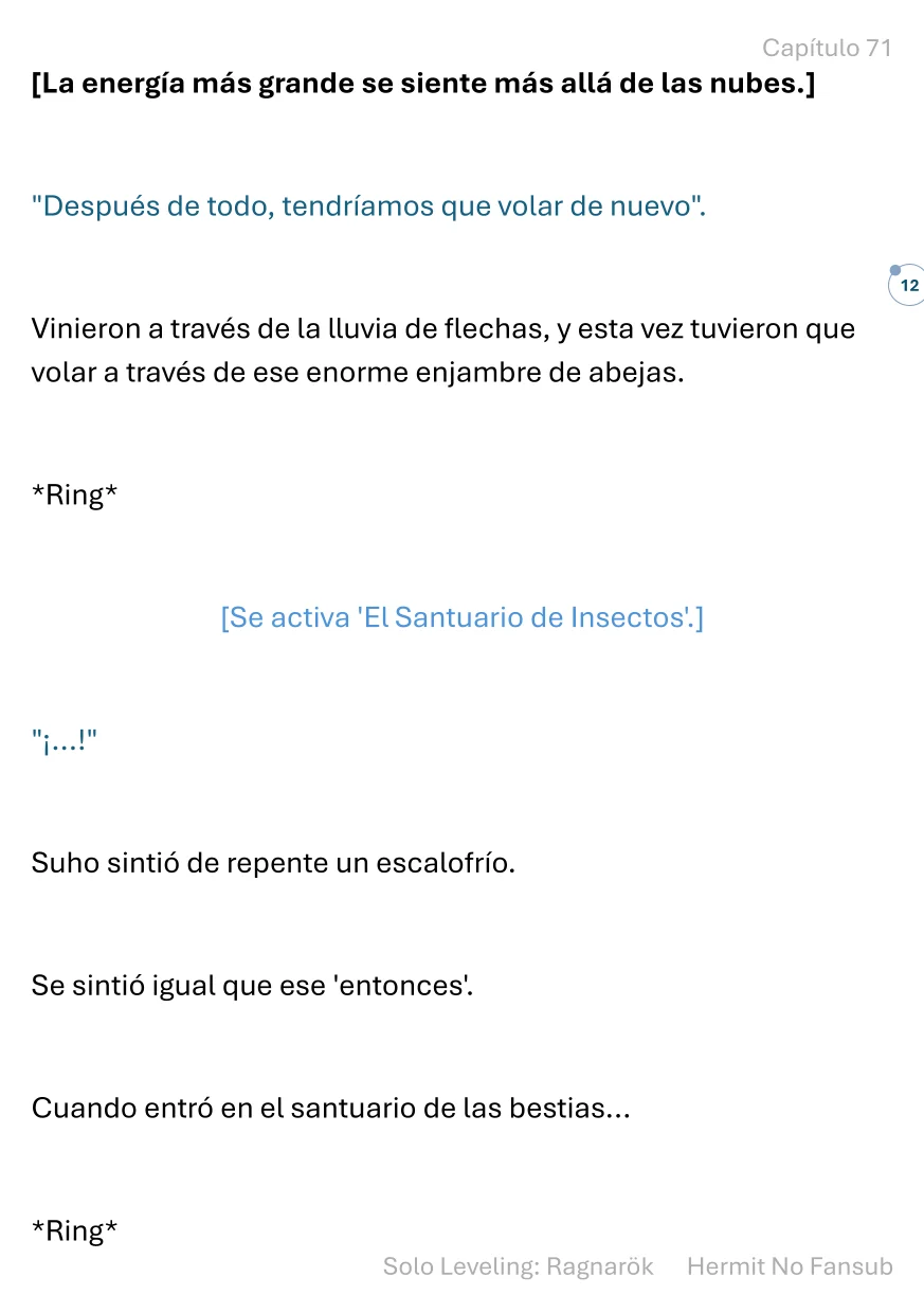 Página 13 del Manga