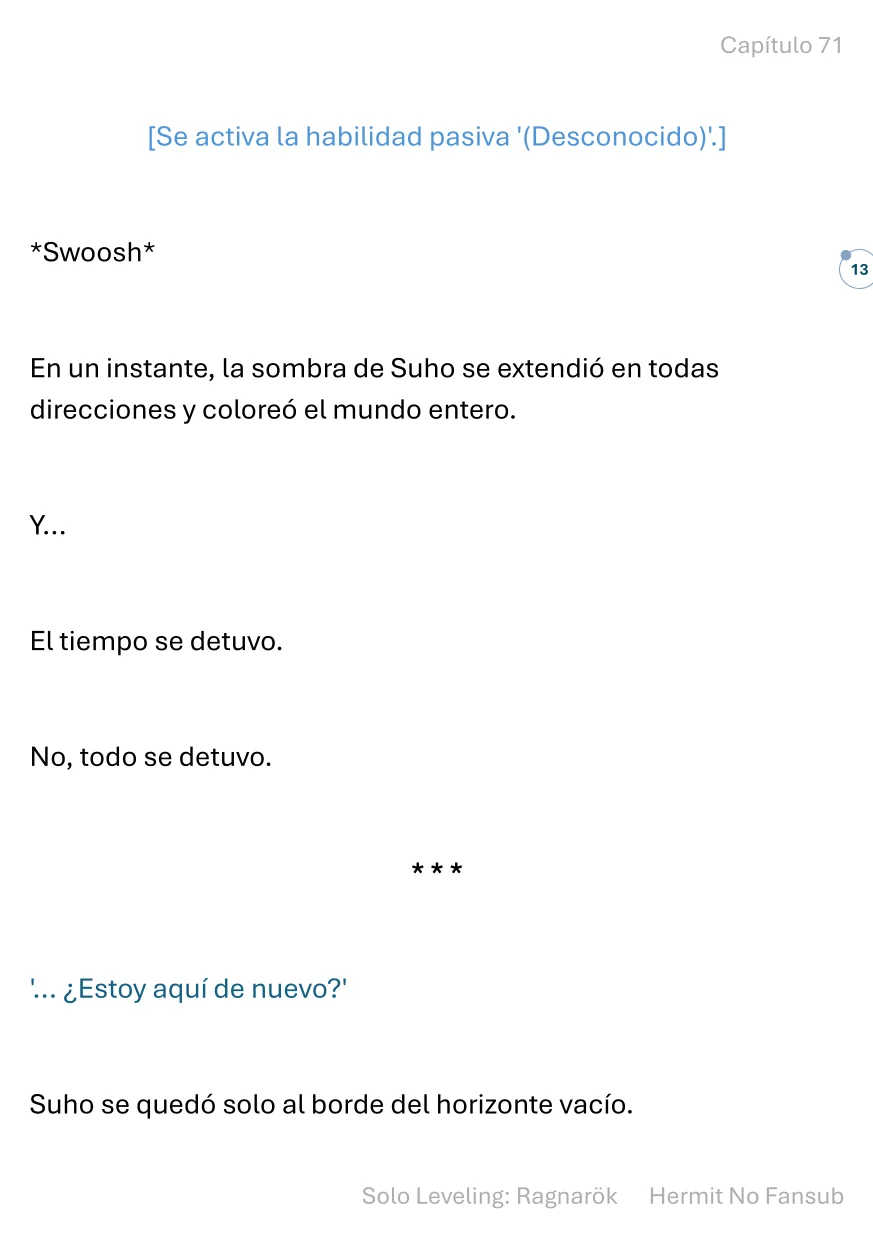 Página 14 del Manga