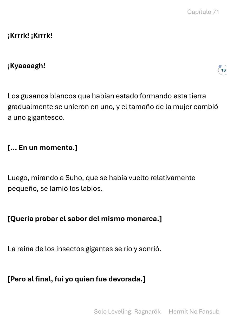 Página 17 del Manga