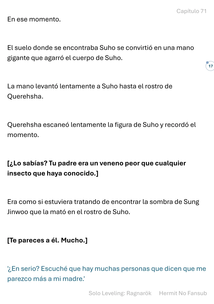 Página 18 del Manga