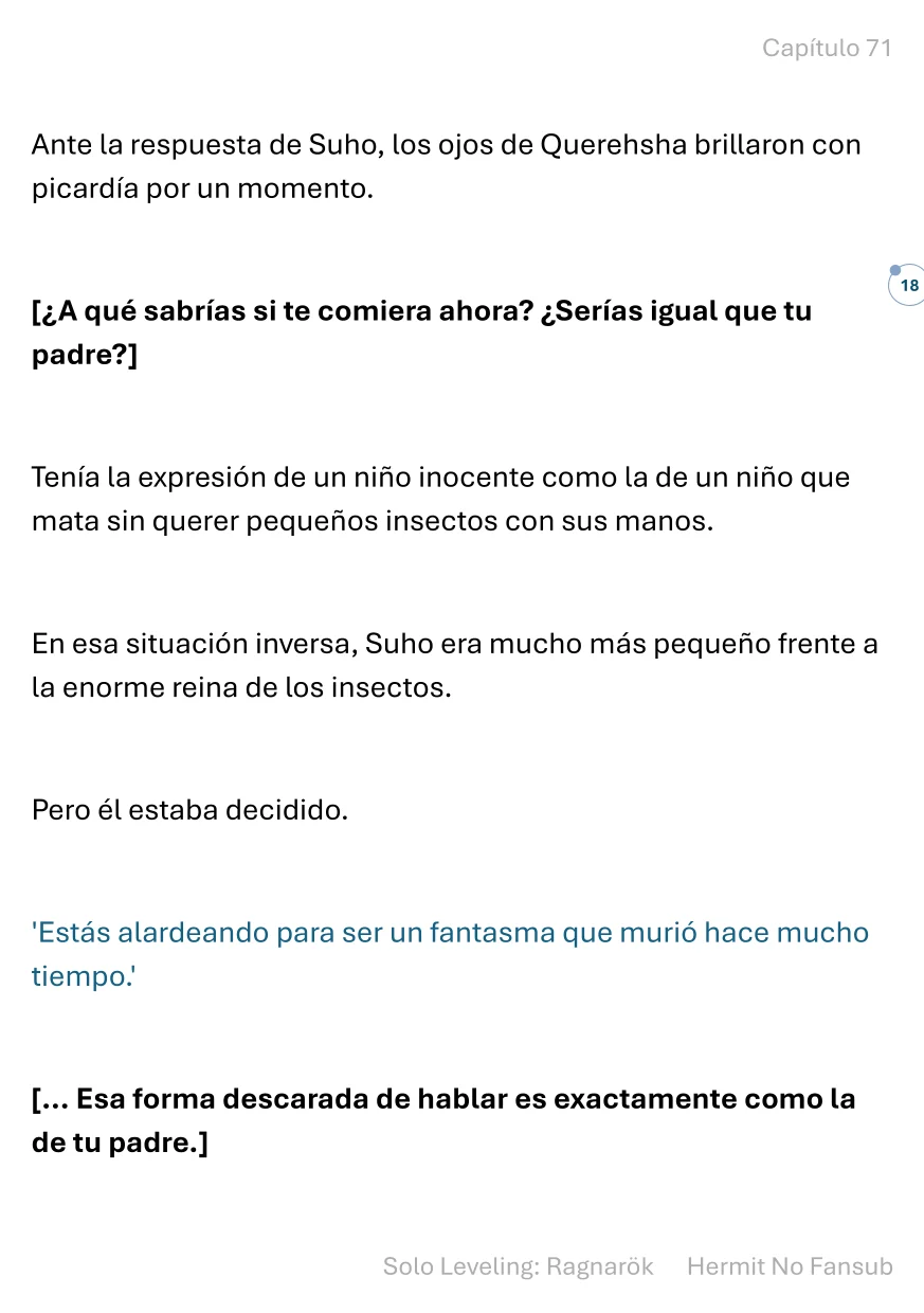 Página 19 del Manga