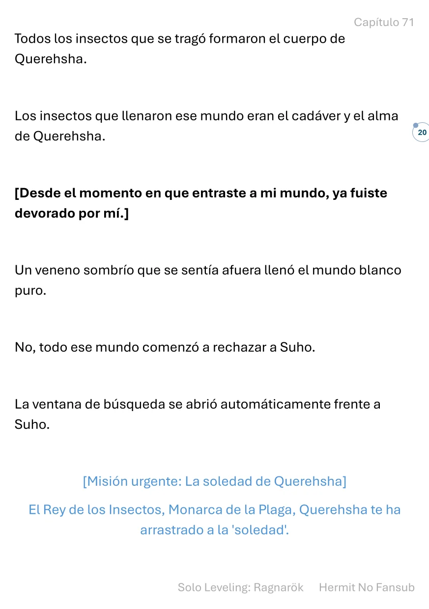 Página 21 del Manga