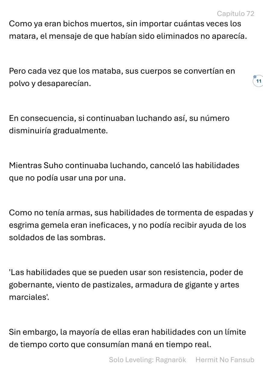 Página 12 del Manga