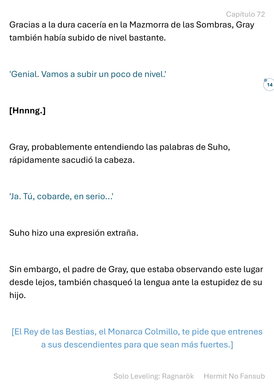 Página 15 del Manga