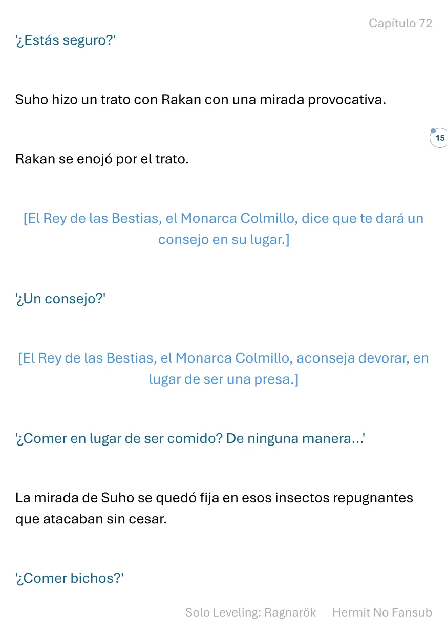 Página 16 del Manga