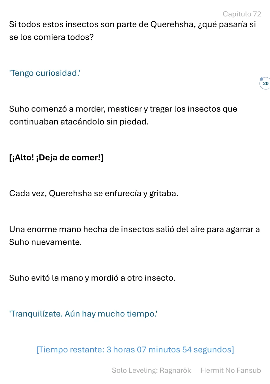 Página 21 del Manga