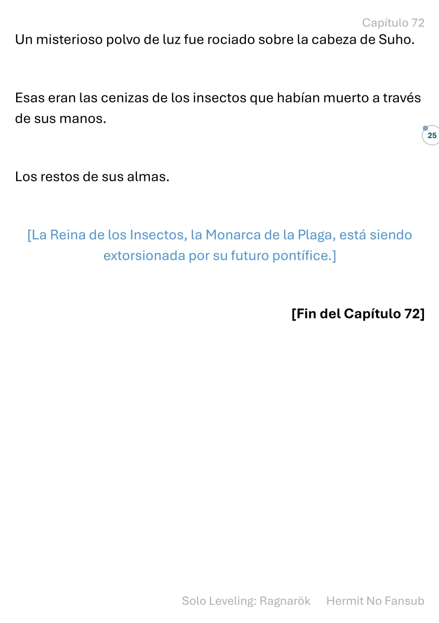 Página 26 del Manga