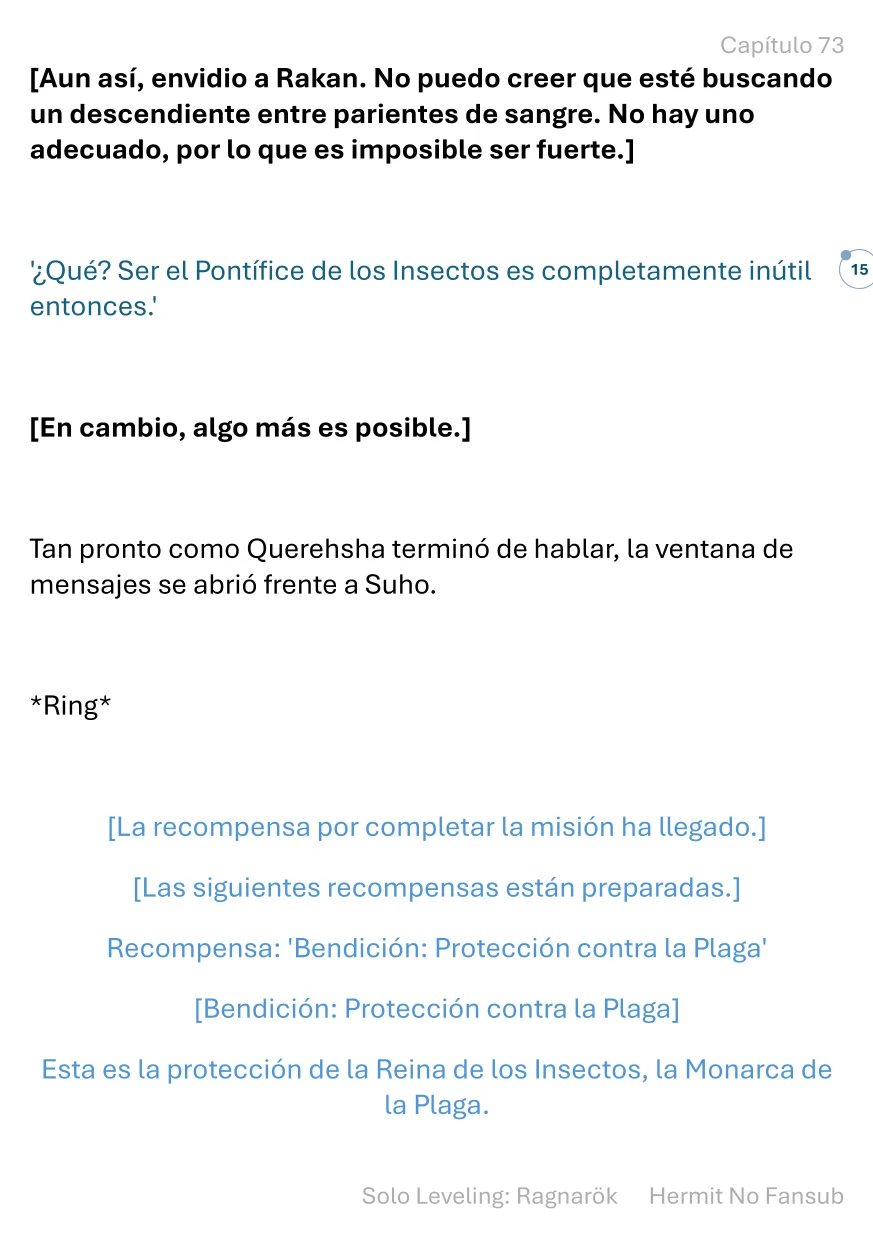 Página 16 del Manga