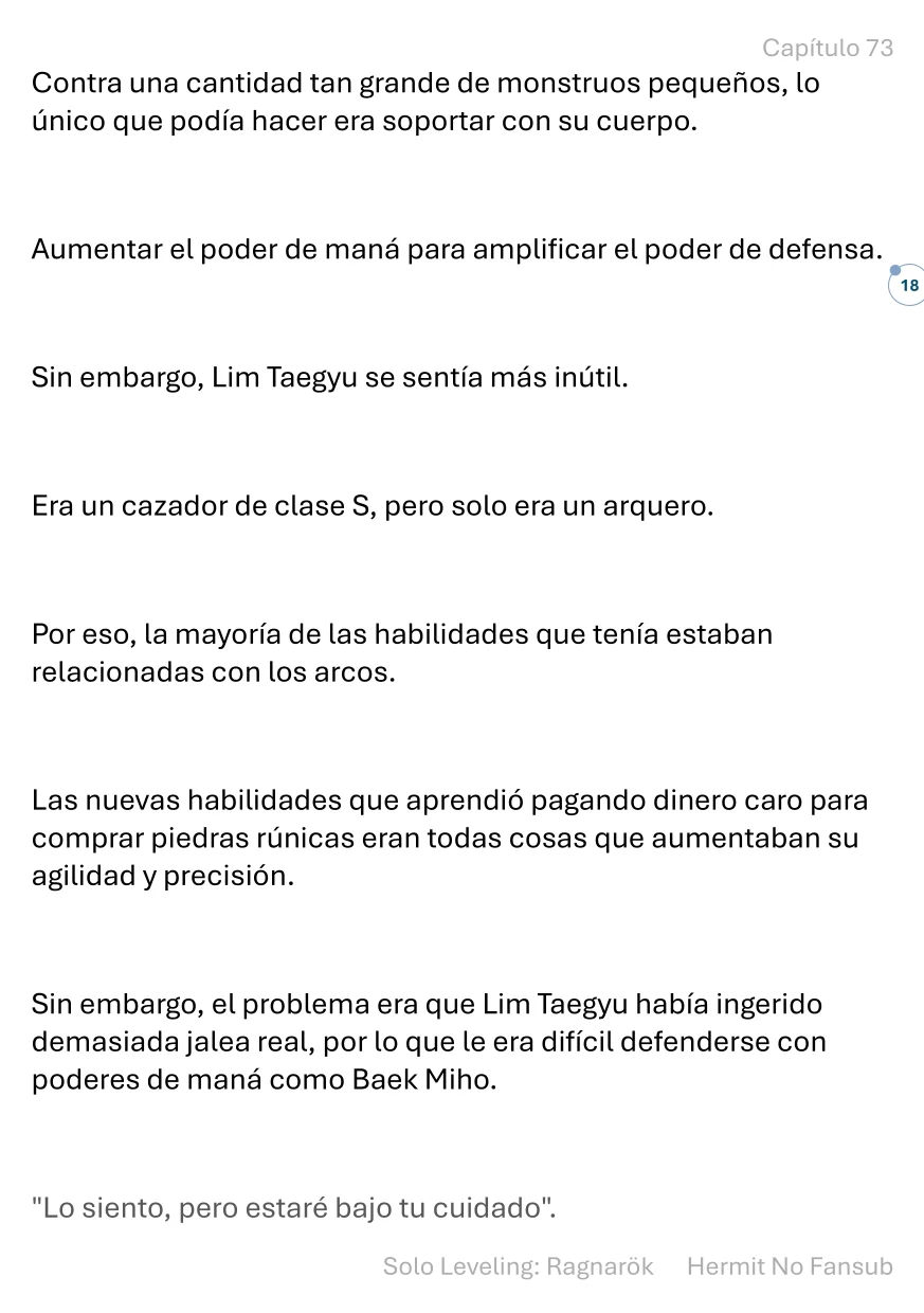 Página 19 del Manga