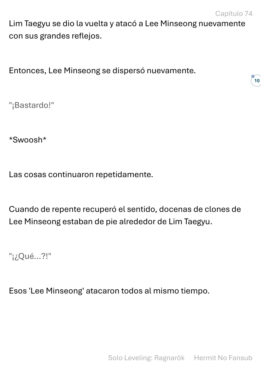 Página 11 del Manga