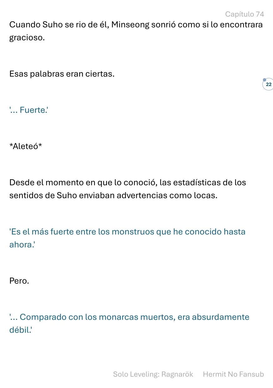 Página 23 del Manga