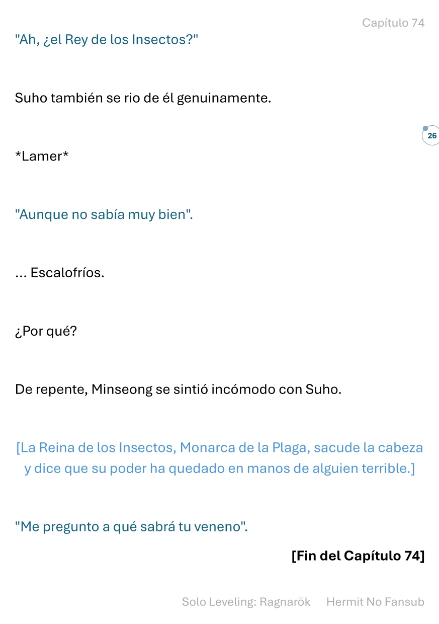 Página 27 del Manga