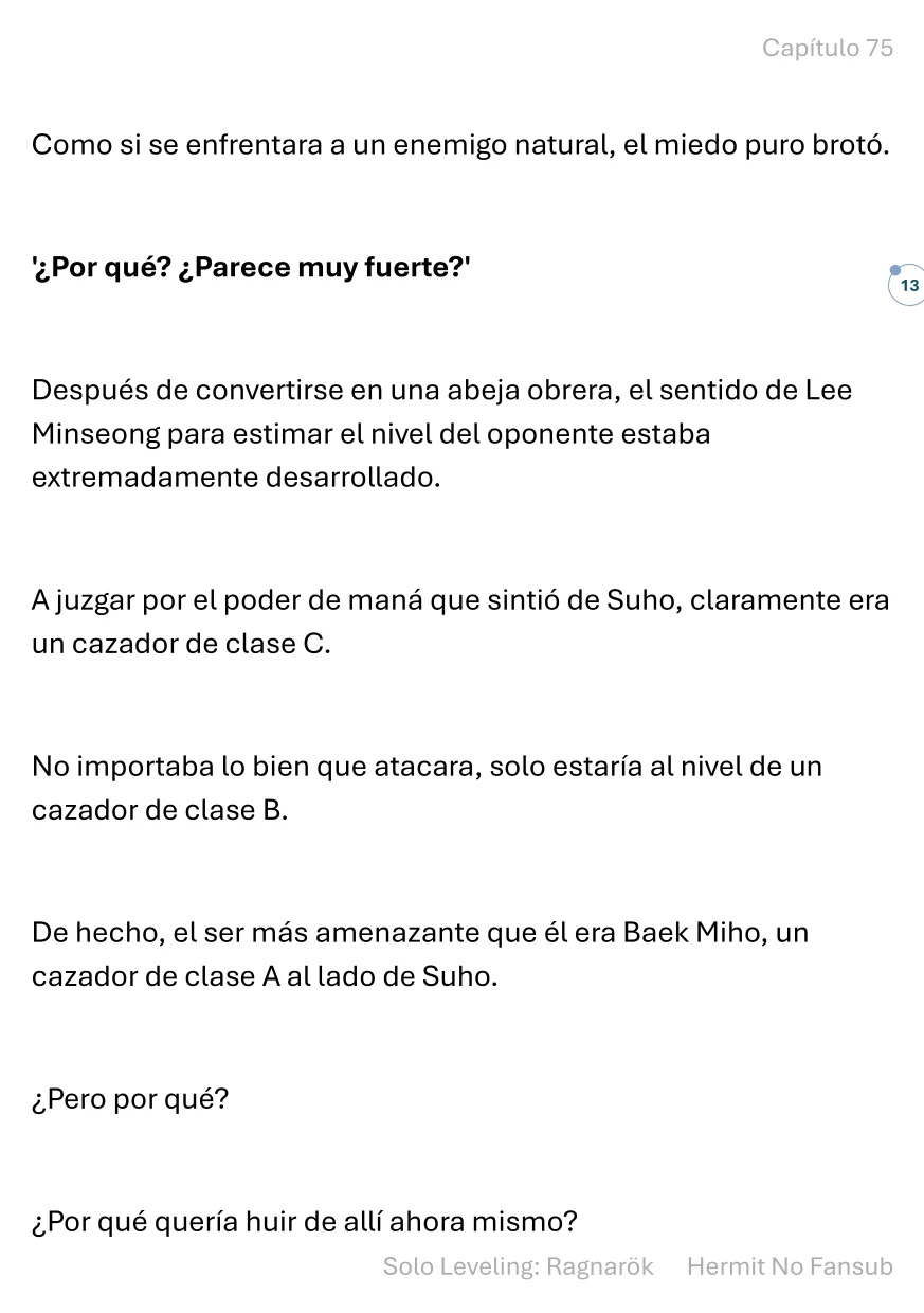 Página 14 del Manga