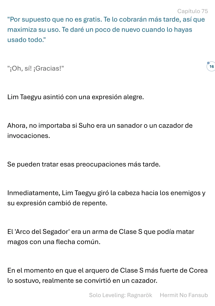 Página 17 del Manga