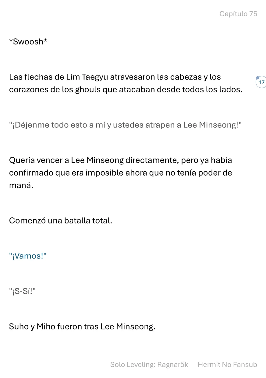 Página 18 del Manga