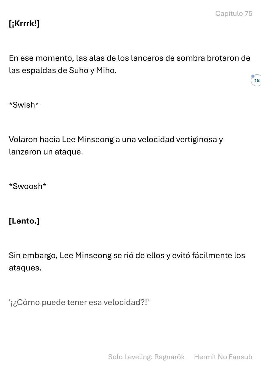 Página 19 del Manga
