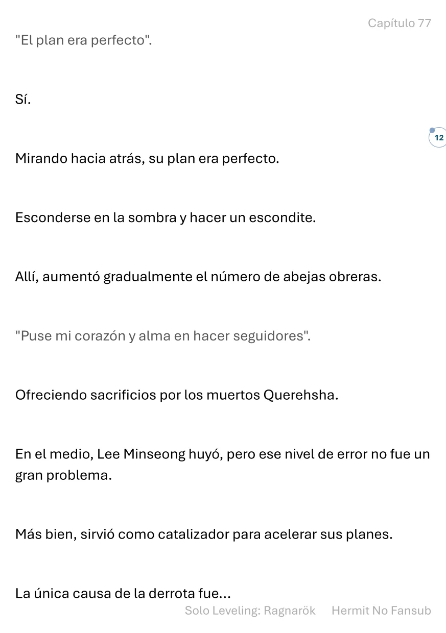 Página 13 del Manga