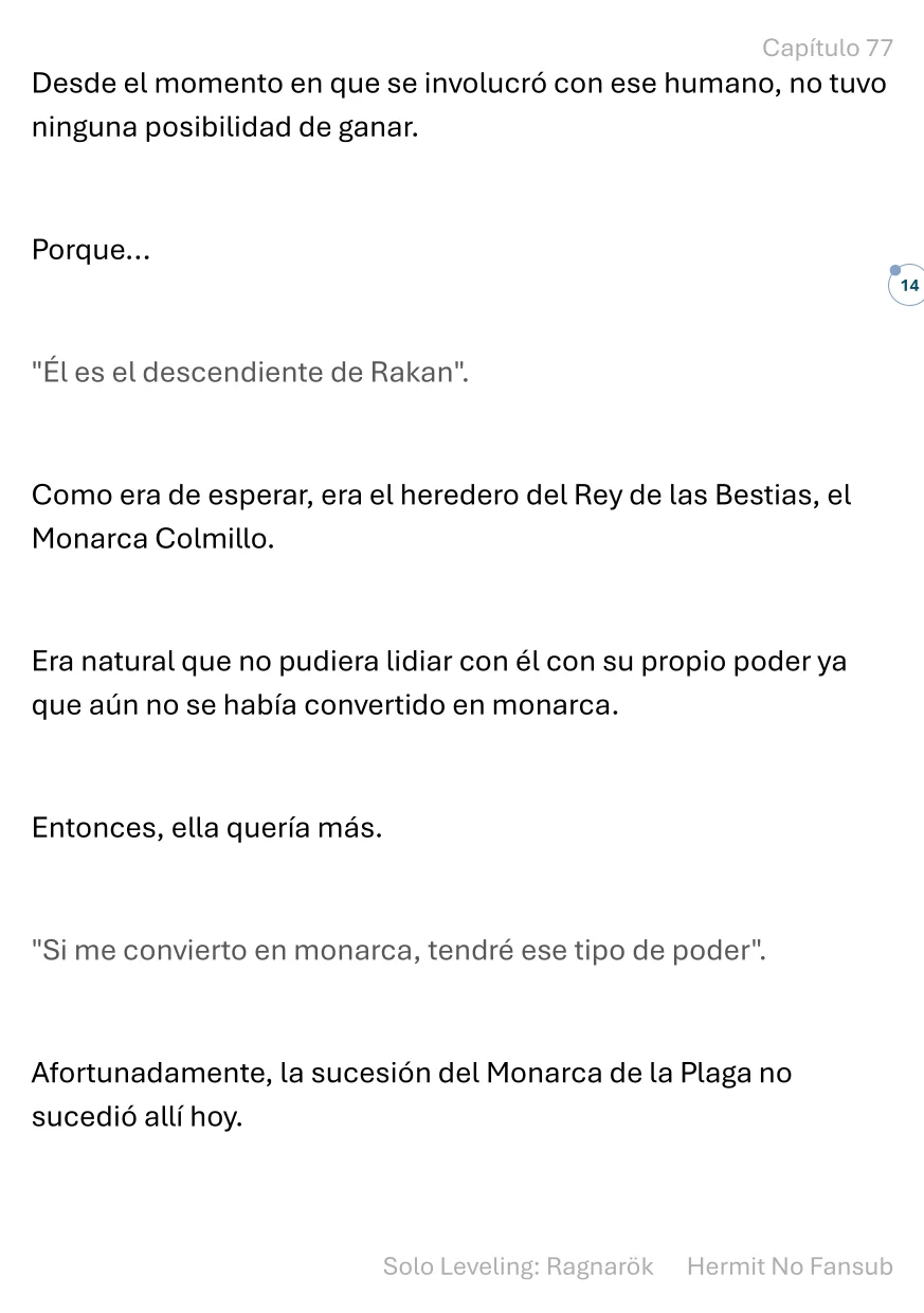 Página 15 del Manga