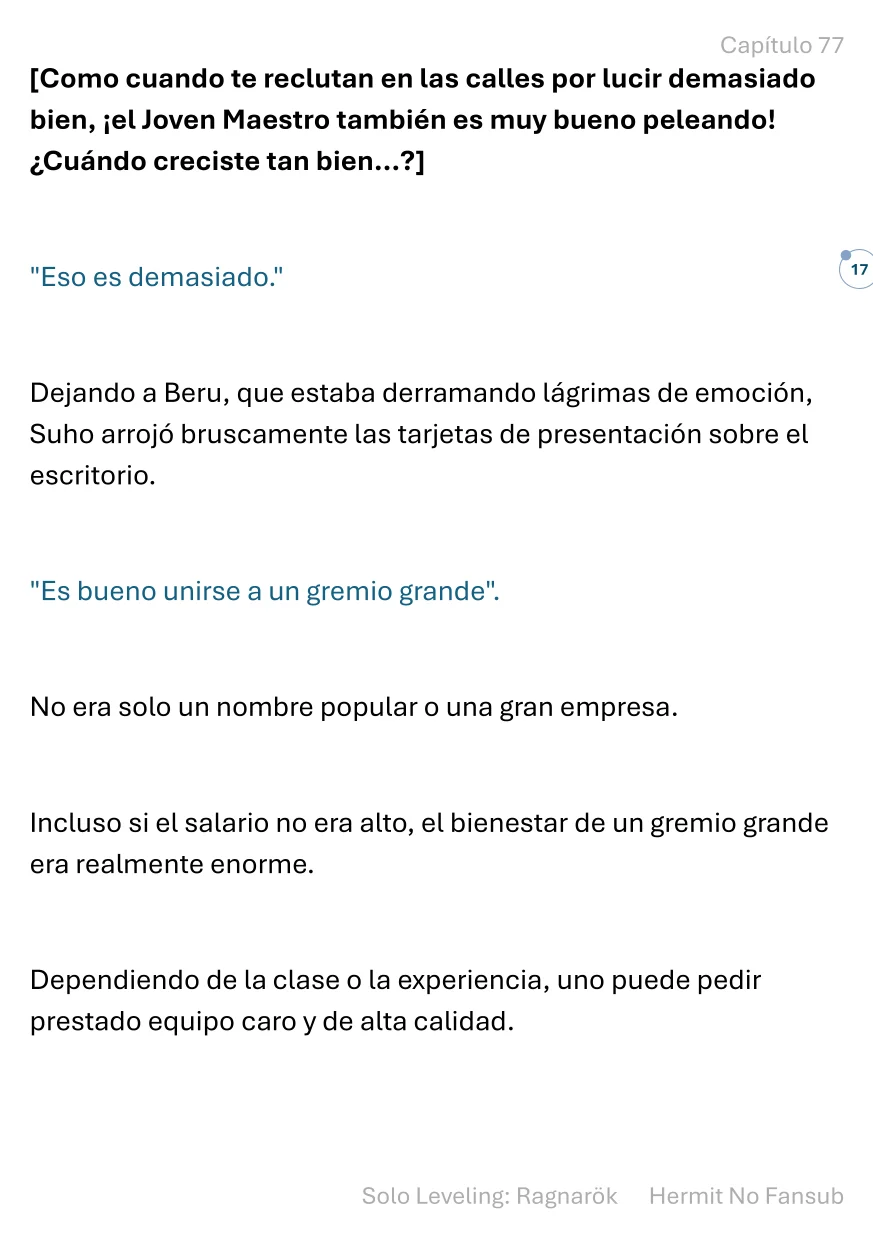 Página 18 del Manga