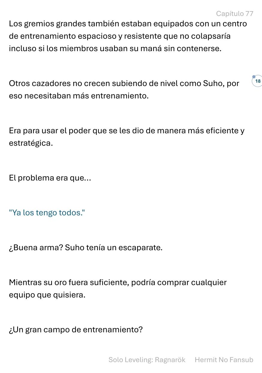 Página 19 del Manga