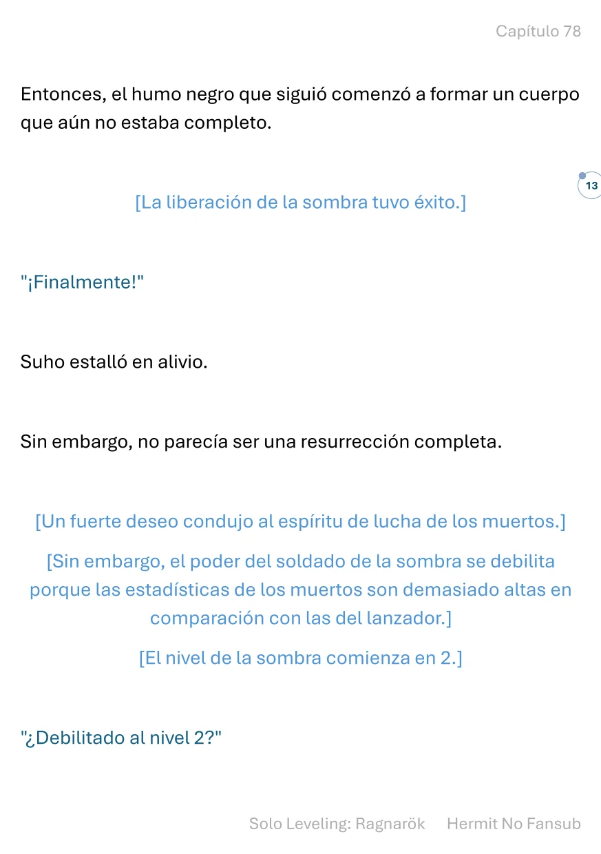 Página 14 del Manga