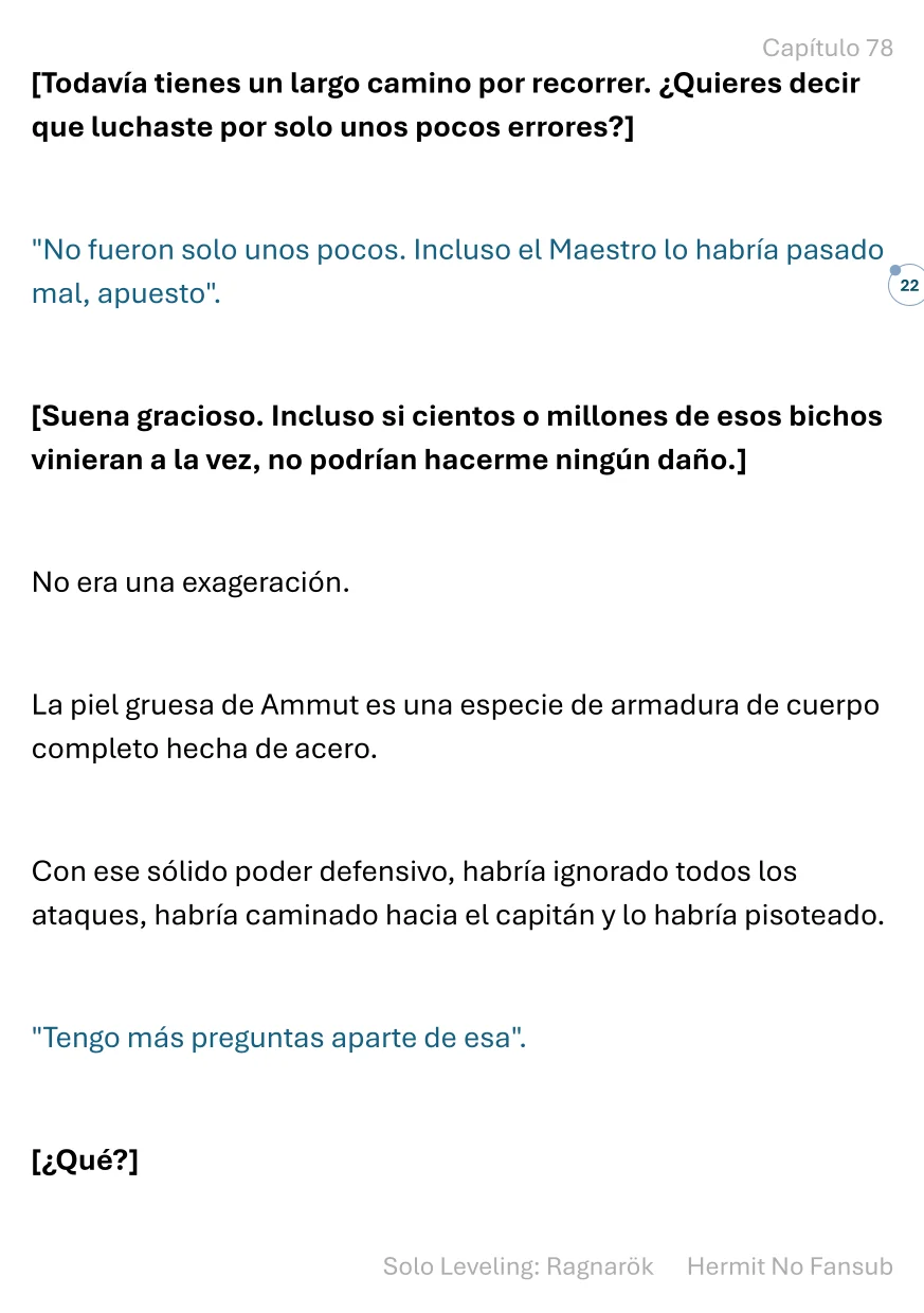 Página 23 del Manga