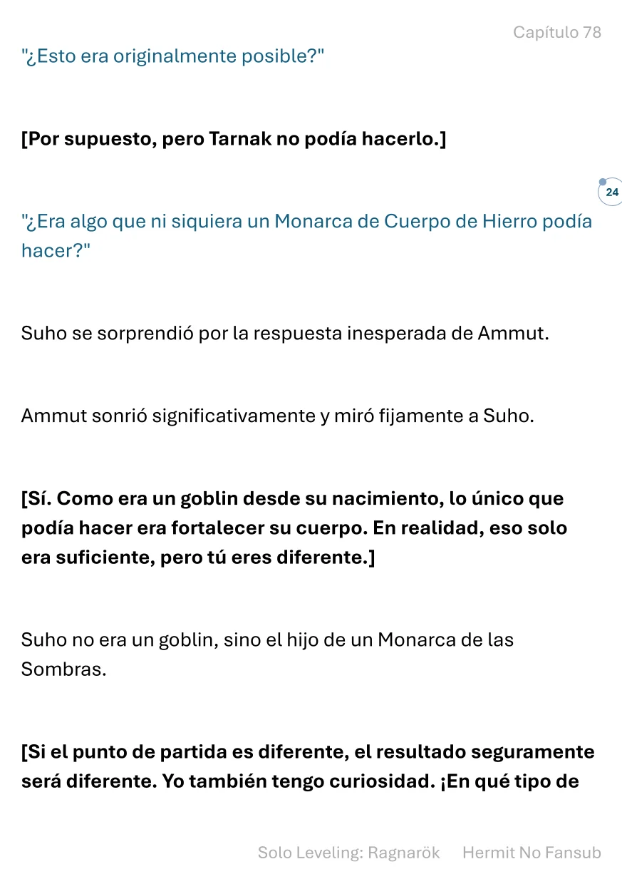 Página 25 del Manga