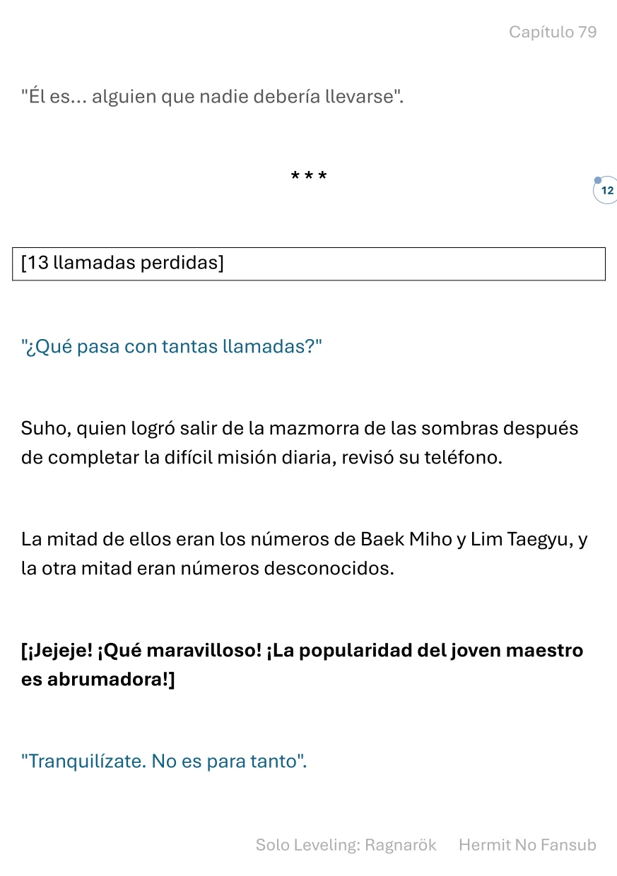 Página 12 del Manga