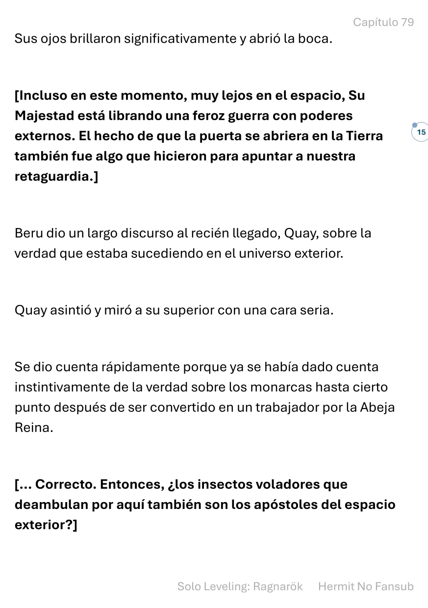 Página 15 del Manga