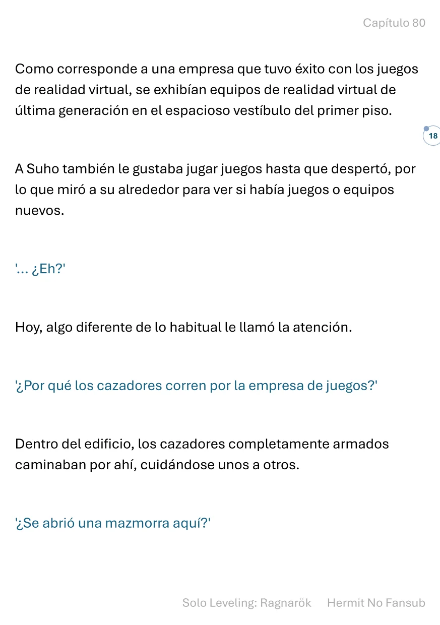 Página 19 del Manga