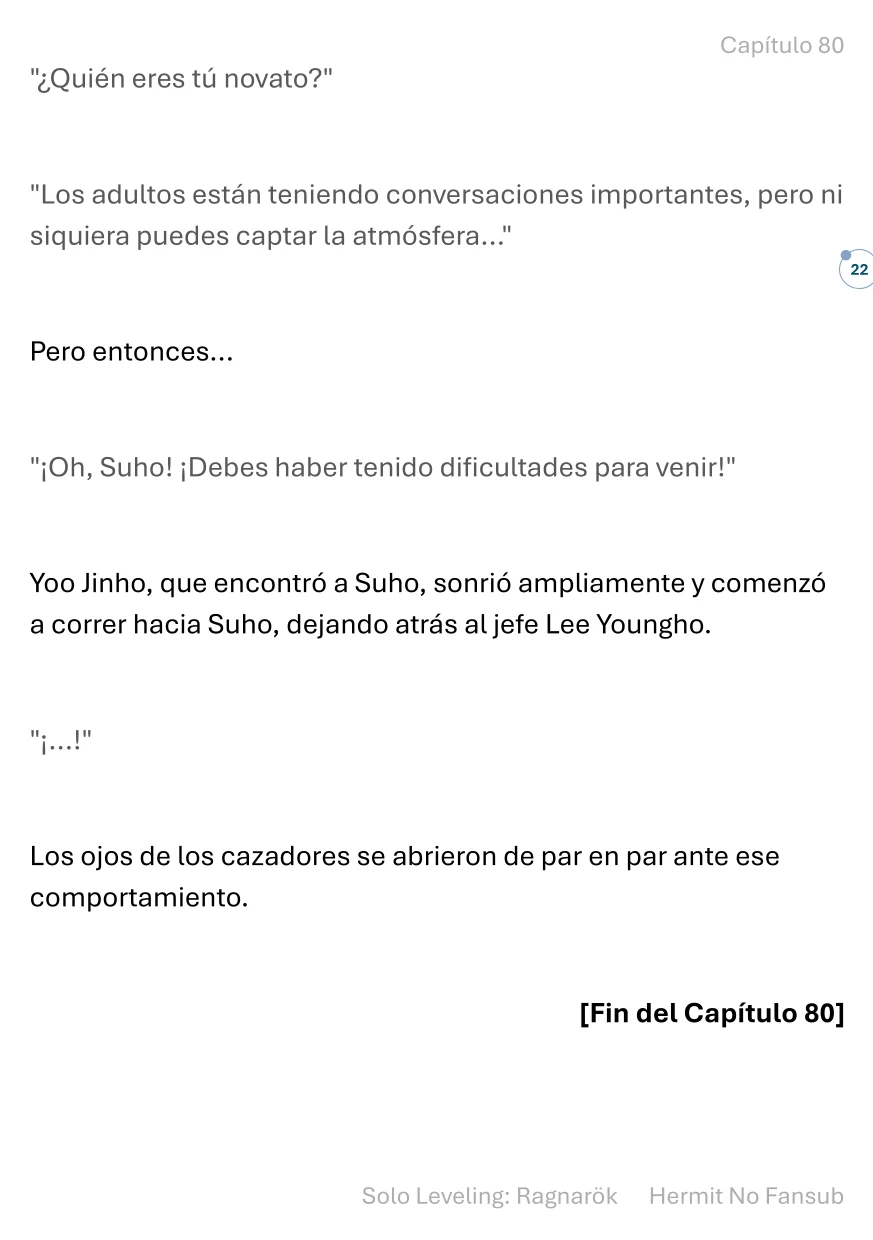 Página 23 del Manga