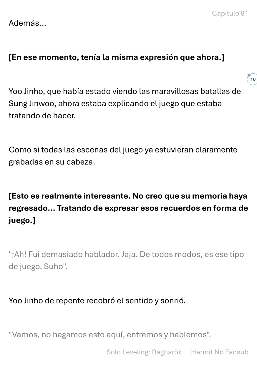 Página 11 del Manga