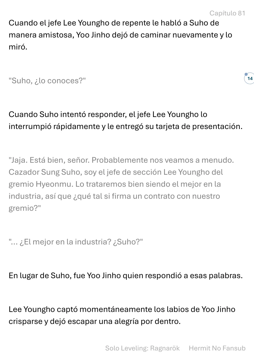 Página 15 del Manga