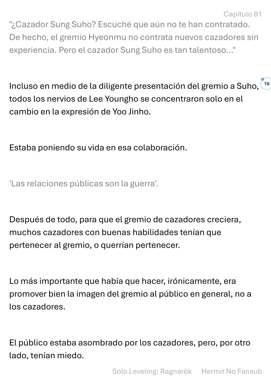 Página 17 del Manga