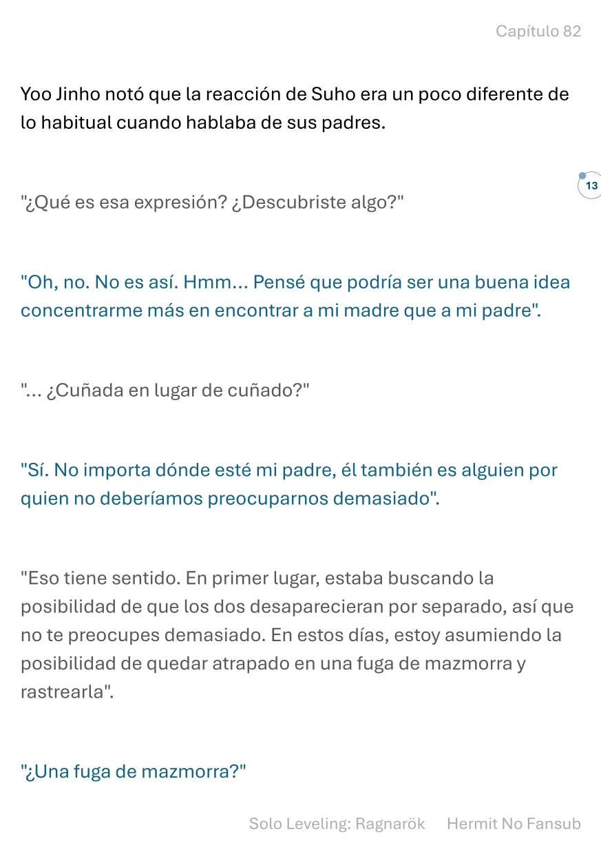Página 14 del Manga
