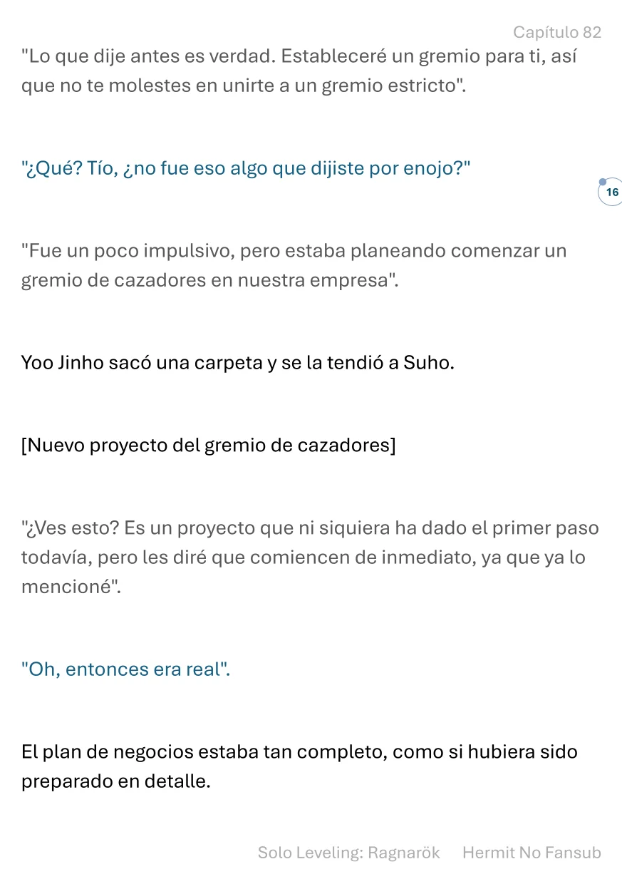 Página 17 del Manga