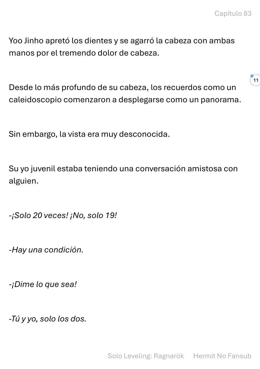 Página 12 del Manga