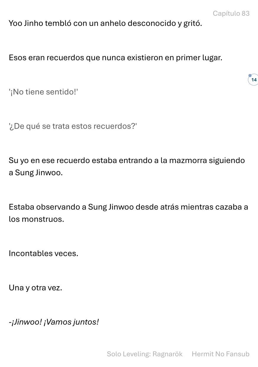 Página 15 del Manga