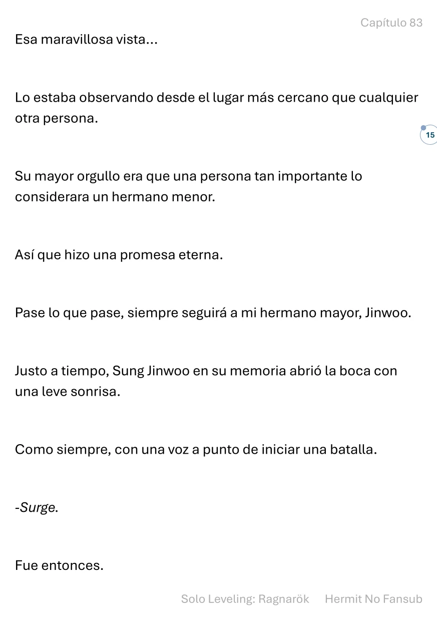 Página 16 del Manga