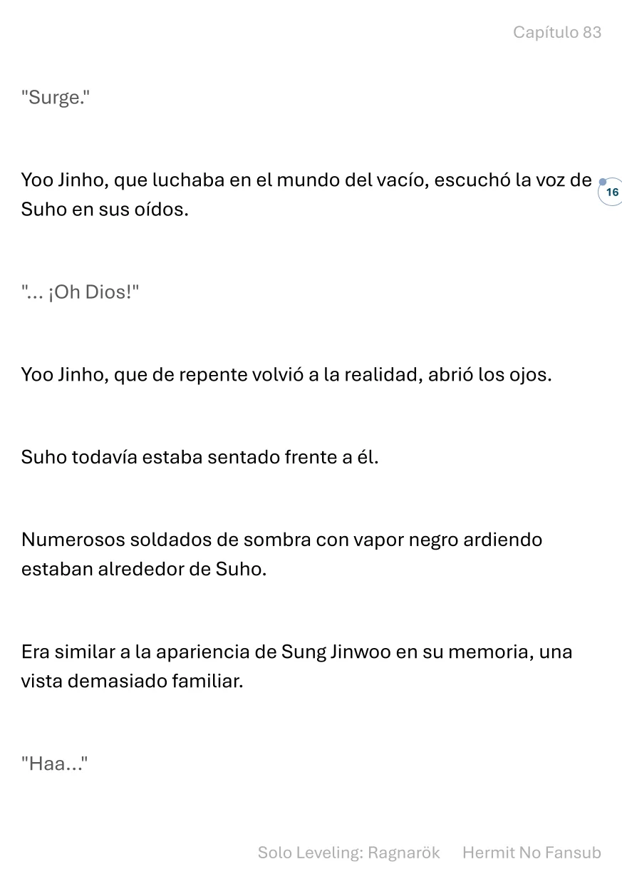 Página 17 del Manga