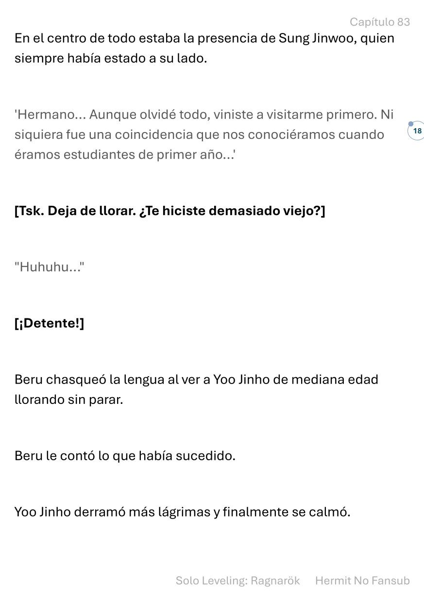 Página 19 del Manga