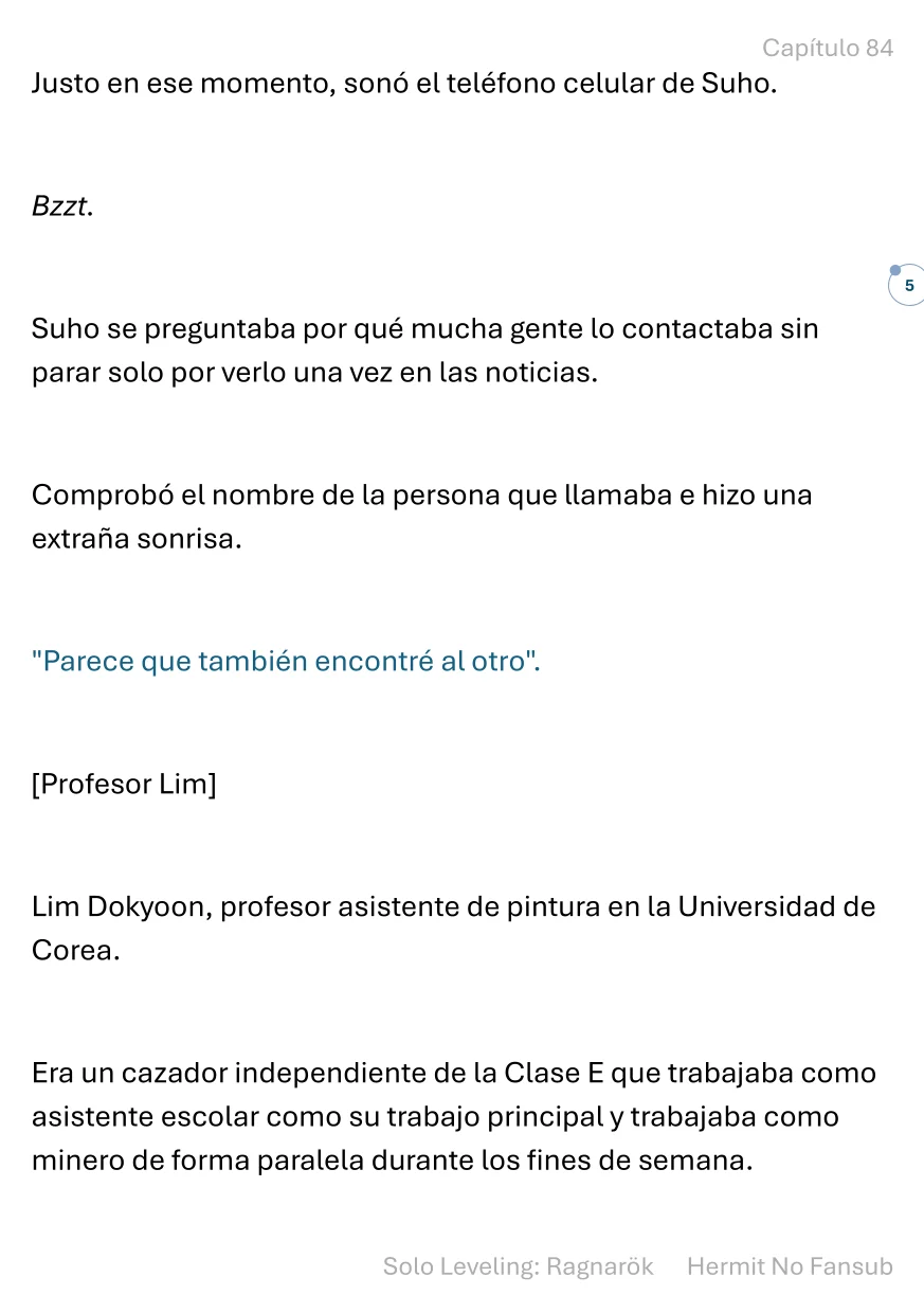 Página 6 del Manga