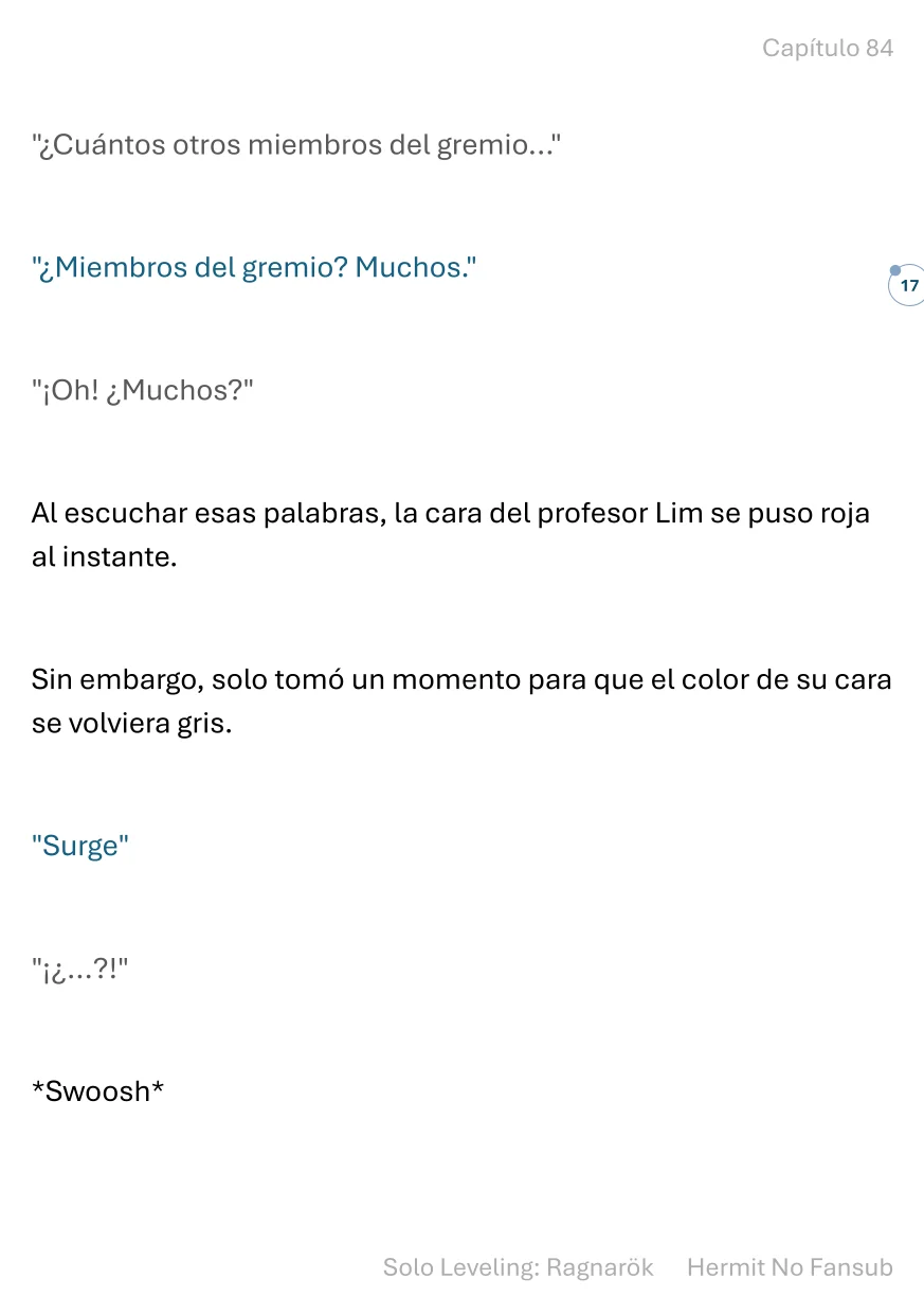 Página 18 del Manga