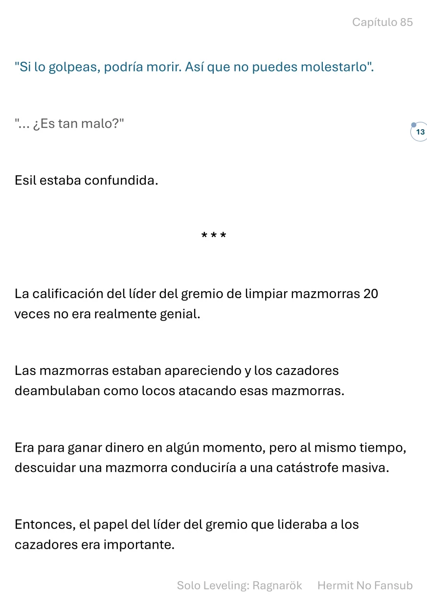 Página 14 del Manga