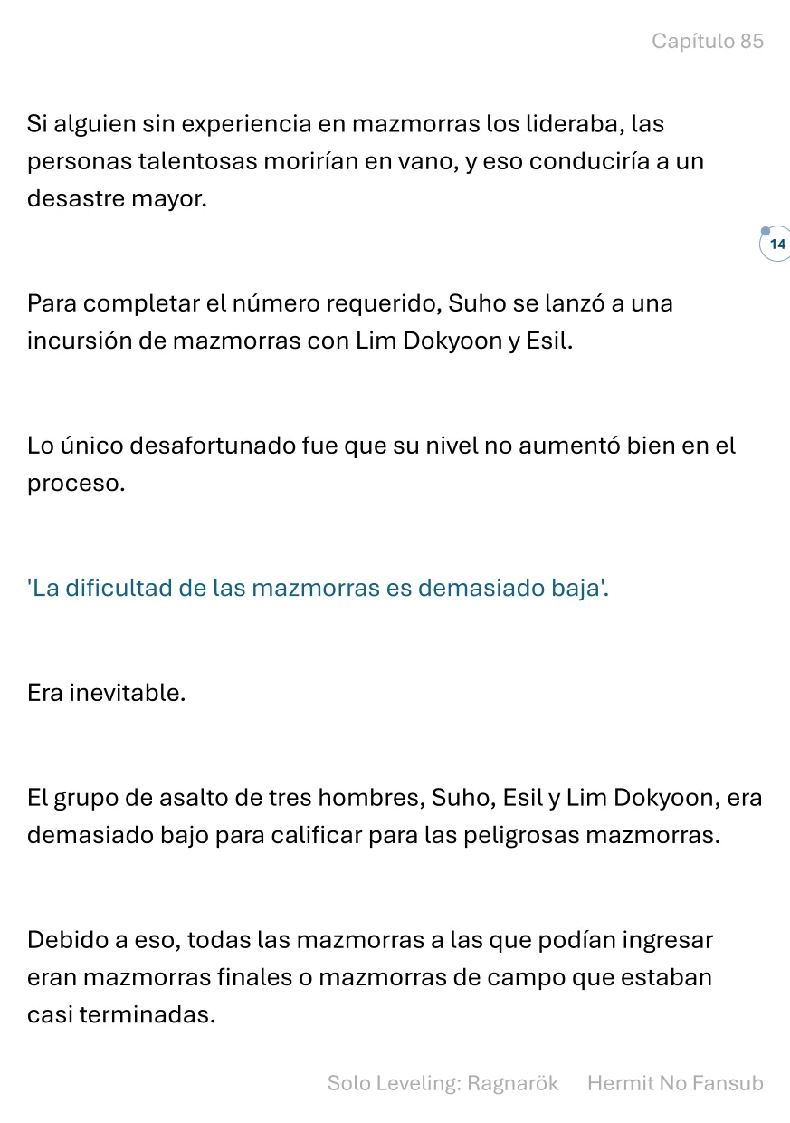 Página 15 del Manga