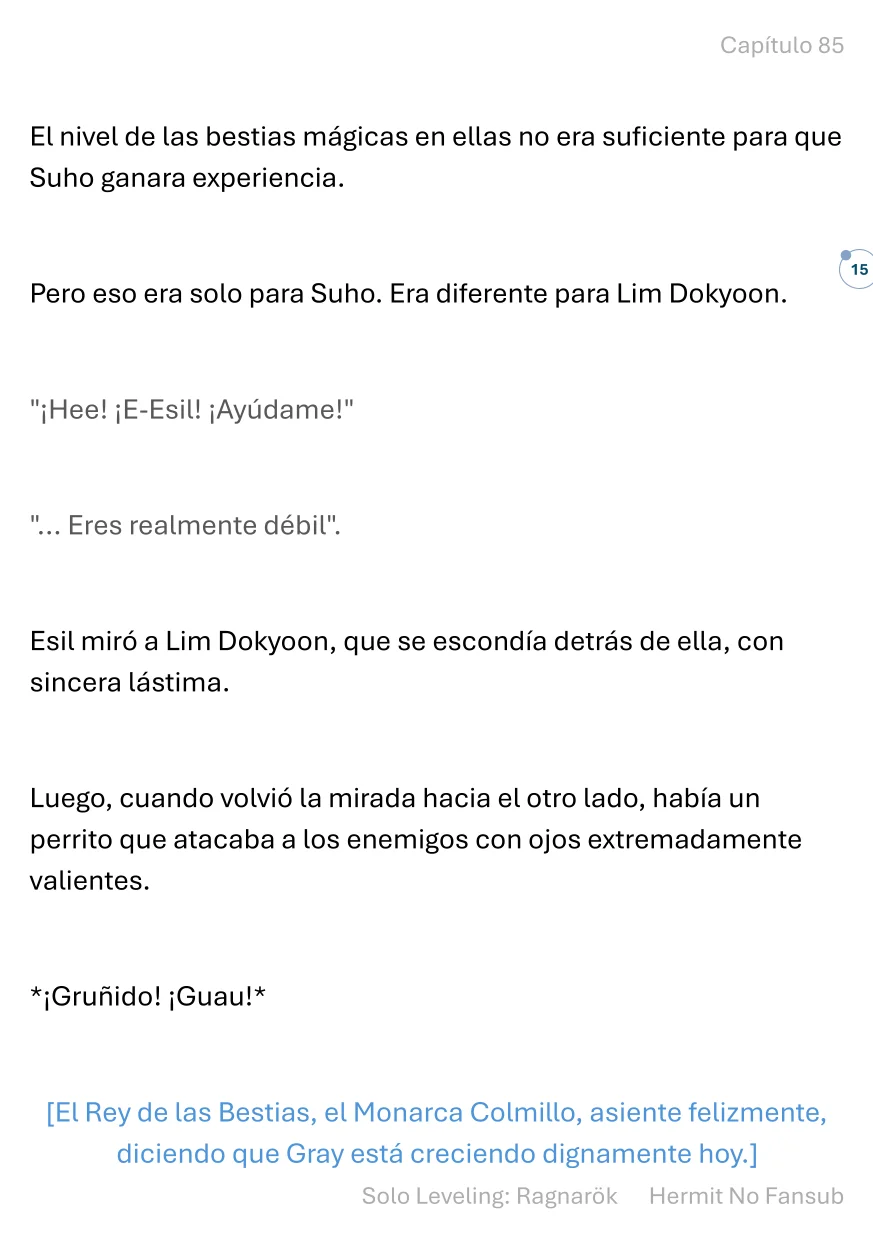 Página 16 del Manga