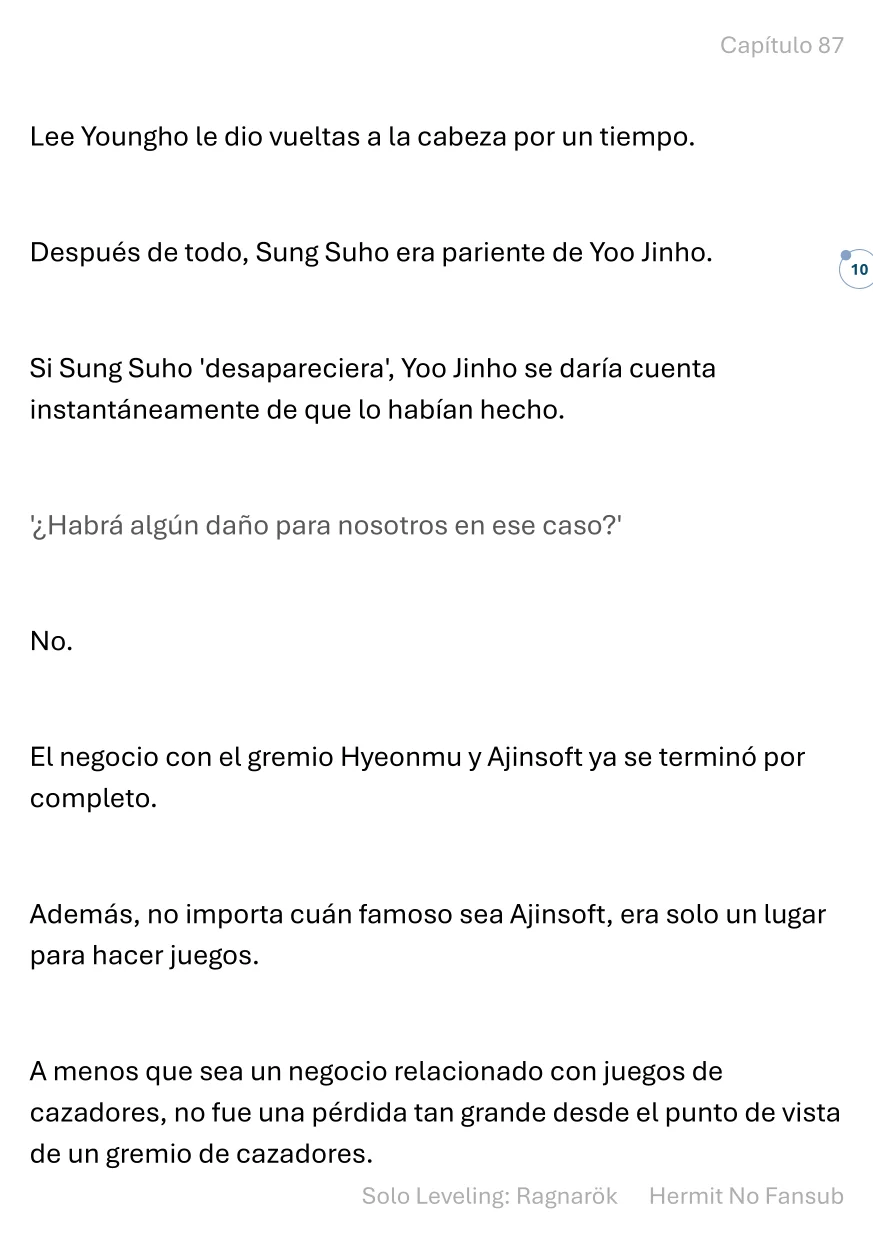 Página 11 del Manga