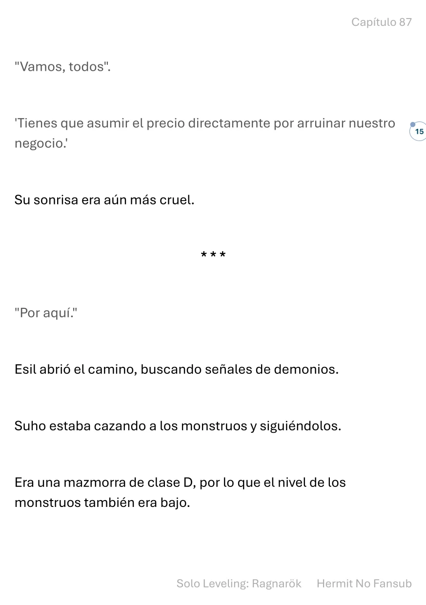 Página 16 del Manga